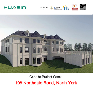 Fenêtre en <span class=keywords><strong>bois</strong></span> et aluminium de qualité supérieure, résistante au vent, conforme à la norme canadienne UAS Standard 2025, résistance au vent de niveau 9, vente en gros Huasin - Product Image 2