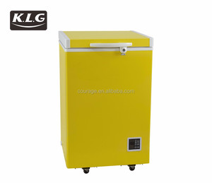 Congelatore a pozzetto solare economico e compatto con porta scorrevole e ruote - Frigorifero commerciale per uso esterno e domestico - Product Image 3