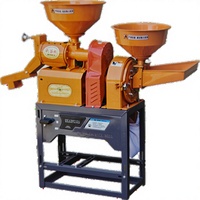 Machine à décortiquer le riz combinée pour usage agricole et domestique Shuangchao OEM 6NF-40-26, 380V/220V AC 2.2kW, garantie 3 mois, CN
