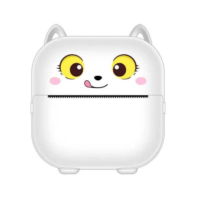 Inkless Smart Pocket Bluetooth Wireless Thermal Printer Hot Selling Portable Cat Sticker Home Office Cute Printer