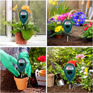 Hygromètre de sol à aiguille unique Détecteur de couleur verte pour les tests d'humidité Jardinage Plantes en pot Humidimètre de sol unique - Product Image 5