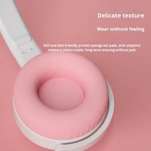 Over-Ear pour casque Bluetooth avec oreilles de <span class=keywords><strong>chat</strong></span> mignon casque de sport sans fil brillant vente <span class=keywords><strong>chaude</strong></span> - Product Image 4