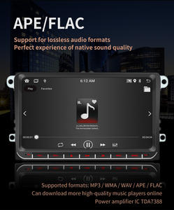 BQCC 9 pouces Android 13 <span class=keywords><strong>GPS</strong></span> Navigator <span class=keywords><strong>Autoradio</strong></span> CarPlay/Android Auto Mirror Link Visualiseur de photos - Garantie 1 an pour <span class=keywords><strong>Golf</strong></span>/Polo/Passat - Product Image 2