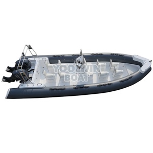 Bote Neumático de Aluminio con Casco de Aluminio de 8.0 m, Potente, para Rescate Subacuático, Recorridos Costeros de un Día, Certificado CE - Product Image 6