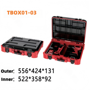 Industrial Rolling Workbench <strong>Tool</strong> <strong>Box</strong> for Milwaukee Fuel and Snap-onTools <strong>Stackable</strong> Garage Cabinet Storage Case for Sports Cards - Product Image 4
