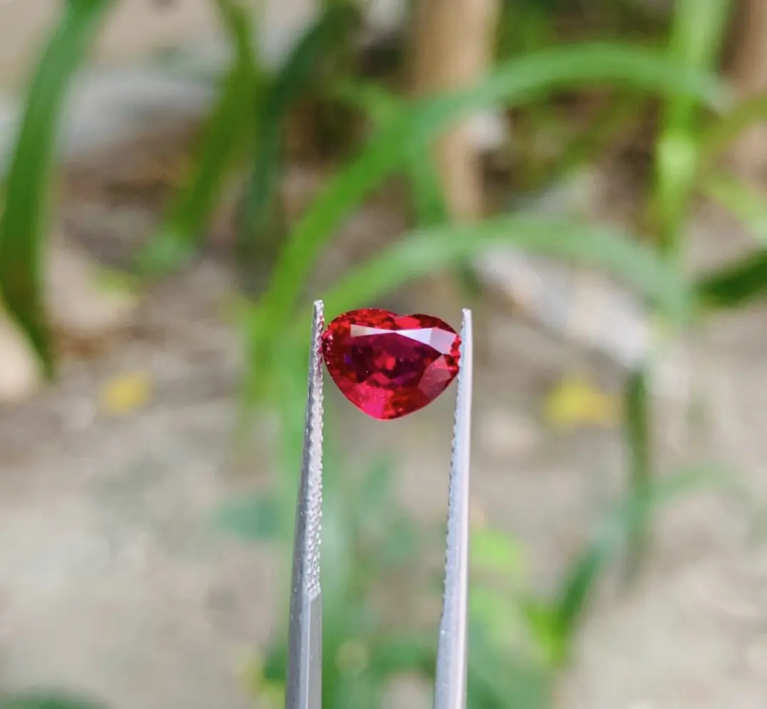 SGARIT Gemstone Jóias Pombo Sangue Preciosa Gemstone Solto Gemstone 2.02ct Sem aquecimento Natural Rubi