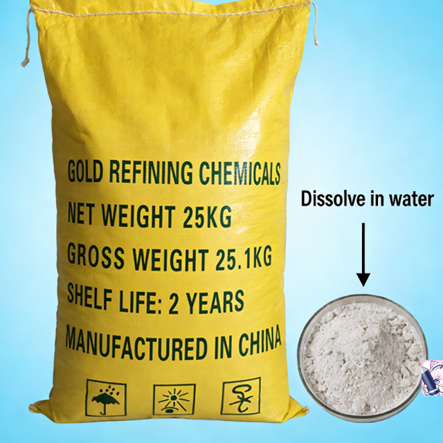 Environmental Gold Ore Dressing & Solubilizing Agent Gold Leaching Agent WEIDUO Shandong CAS 540-75-7 35% Purity