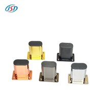 Pied de meuble en fer Jiashida, support robuste de 100 mm pour canapé, maison, bureau, hôtel, appartement et salon, avec installation facile