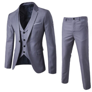 <span class=keywords><strong>Traje</strong></span> casual de negocios para <span class=keywords><strong>hombre</strong></span>, conjunto de 2 piezas para <span class=keywords><strong>boda</strong></span> - Product Image 4