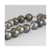 Black Natural Tahitian Brilliance Craft Seawater Real Pearls