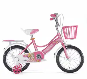 New Fashion Style Radfahren mit Stützrädern für 3-12 Jahre alte Kinder 12 Zoll Carbon Stahlrahmen Kinder Fahrrad Fahrrad