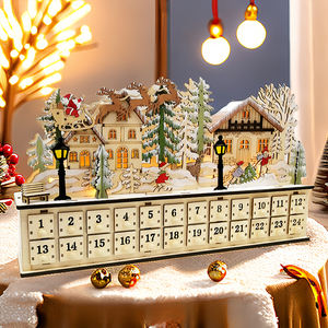 <span class=keywords><strong>Calendrier</strong></span> <span class=keywords><strong>de</strong></span> <span class=keywords><strong>l</strong></span>'<span class=keywords><strong>Avent</strong></span> en <span class=keywords><strong>bois</strong></span> avec 24 tiroirs découpés au laser, maison <span class=keywords><strong>de</strong></span> Noë<span class=keywords><strong>l</strong></span>, <span class=keywords><strong>village</strong></span> et éclairage pour cadeau <span class=keywords><strong>de</strong></span> Noë<span class=keywords><strong>l</strong></span> - Product Image 1