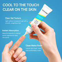Gel anti-acné à l'acide salicylique pour le visage, hydratant et apaisant, contrôle du sébum, soin doux BHA, marque privée