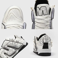 Chaussures de marque pour hommes échantillon gratuit de chaussures de haute qualité avec logo de marque chaussures en cuir pour hommes baskets de course authentiques