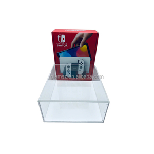 Construction super rigide Standard <span class=keywords><strong>Nintendo</strong></span> <span class=keywords><strong>Switch</strong></span> Booster Box Display Case Box de Pokemon Acrylique Boîte à couvercle coulissant - Product Image 4