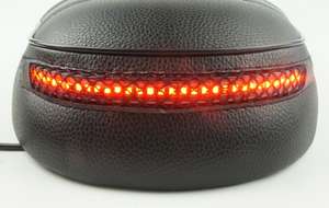 Motocicleta Vintage plana mocoso <span class=keywords><strong>asiento</strong></span> <span class=keywords><strong>Cafe</strong></span> <span class=keywords><strong>Racer</strong></span> bicicleta Retro Scrambler cojín del <span class=keywords><strong>asiento</strong></span> con LED de freno a Singal Luz - Product Image 4