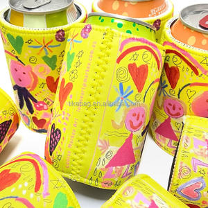 Tike Chất lượng cao thăng hoa có thể làm mát tùy chỉnh người giữ bia mập mạp 5mm Neoprene người giữ mập mạp - Product Image 2