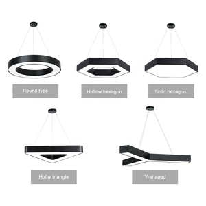 Lámpara LED de Techo RGB CCT con Retroiluminación Ambiental, Diseño Circular de 360°, Aluminio y Cristal, Montaje Superficial para Hogar u Oficina - Product Image 4