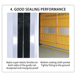 Vendita Diretta di Fabbrica: Porte Pieghevoli Moderne <span class=keywords><strong>in</strong></span> <span class=keywords><strong>PVC</strong></span>, Antivento, Isolanti Termicamente, <span class=keywords><strong>per</strong></span> Officine e Magazzini, Personalizzabili <span class=keywords><strong>per</strong></span> Uso Industriale - Product Image 6