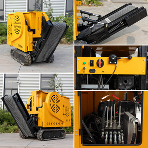 Concasseur à mâchoires mobile sur chenilles Htjc430 pour béton, pierre et roche, petit modèle portable - Product Image 2