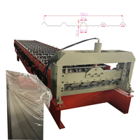 Mesin pembuat ubin, 2021 Indonesia logam 750 mm Spock Panel atap lembar dinding Roll membentuk mesin