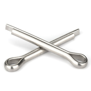 Fourniture directe usine – Goupilles fendues à ressort en acier inoxydable 304 de haute qualité, diverses tailles M2, M2.5, M3, M4, M5, M6 - Product Image 4