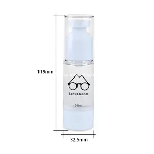 GOKA fabricante protección del medio ambiente personalizado 50ml gafas de sol Spray limpiador gafas limpieza Spray Kit de limpieza de gafas