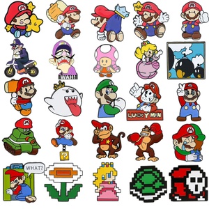 เข็มกลัดโลหะเคลือบไฟฟ้า 154 แบบ ลายการ์ตูนเกม สำหรับติดเสื้อ ซูเปอร์มาริโอ กอริลลา ของขวัญ ของแท้จากโรงงาน - Product Image 1