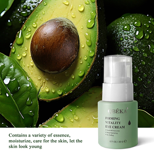 Crème Contour des Yeux Raffermissante et Revitalisante QBEKA pour les <span class=keywords><strong>Cernes</strong></span> et les Poches, Crème Quotidienne Anti-Rides, Traitement Anti-Âge Lissant pour la Peau - Product Image 4