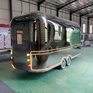 Nuevo Bar Móvil y Food Truck de Acero Inoxidable con Remolque de Comida para Helados, Pizzas y Snacks, Equipamiento de Cocina Completo - Product Image 5