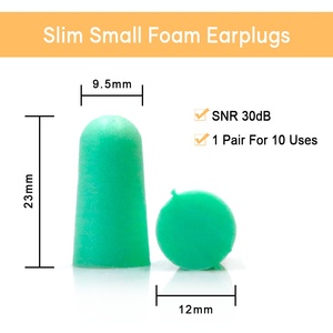 38dB Soft PU <strong>Foam</strong> Earplugs Hearing Protection Eco-friendly 60 Pairs Noise Reduction <strong>Safety</strong> <strong>Ear</strong> <strong>Plugs</strong> for Sleeping - Product Image 5