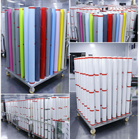 Film de protection de carrosserie en TPU violet Betterave Innofilms 1,52 m x 15 m, changement de couleur, auto-réparant et anti-rayures, directement de l'usine