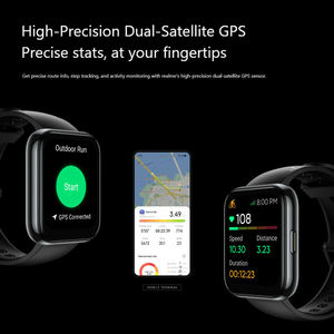 สมาร์ทวอทช์สำหรับ <span class=keywords><strong>realme</strong></span> <span class=keywords><strong>WATCH</strong></span> <span class=keywords><strong>2</strong></span> <span class=keywords><strong>Pro</strong></span> เวอร์ชั่นสากล1.75 "หน้าจอสีแบตเตอรี่14วัน - Product Image 2