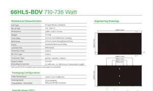 低价晶科710w 715w 720w 725w太阳能组件批发价热销光伏板用于商业用途 - Product Image 4
