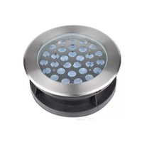Lampe encastrée au sol pour extérieur, étanche IP67, RGB, 12V DC24V, acier inoxydable 304, éclairage LED enterré