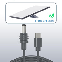 Cable de Extensión Starlink Mini de 2m, Trenzado, Impermeable, de PVC, para Carga Rápida de Dispositivos Android y Automóviles, PD100W, Precio de Fábrica