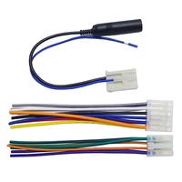 Prise de faisceau de câblage Audio stéréo de voiture avec adaptateur d'antenne pour Toyota/Scion Factory OEM Radio CD/DVD stéréo