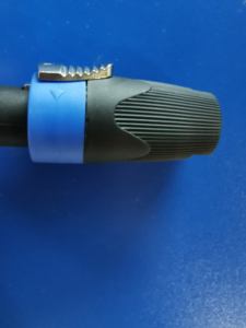 Оптовая продажа, универсальный разъем для динамика Brigtht, цвет NL4, 4 полюса, синий разъем для громкоговорителя, штепсельная вилка - Product Image 6