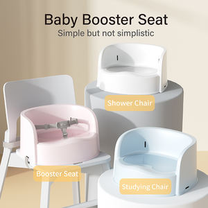 Siège <span class=keywords><strong>rehausseur</strong></span> pour bébé certifié EN16120/ASTM F2640 avec harnais de sécurité, en matériau PP écologique, pour table à manger - Product Image 6