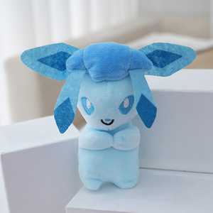 Peluches de Peluche de 4 Pulgadas de Pikachu y <span class=keywords><strong>Eeveelution</strong></span>, Muñecos de Anime Kawaii, Colgante para Bolsa, Venta al por Mayor - Product Image 6