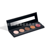 Palette de fards à paupières Well People Power, cinq fards longue tenue, hyper pigmentés, imperméables, magnétiques, mats, scintillants, couleur intense, vegan