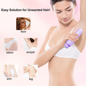 2025 rasoir électrique à Double tête pour femmes outil de tondeuse à <span class=keywords><strong>cheveux</strong></span> domestique pour zone privée coupe de poils pubiens anglais - Product Image 5