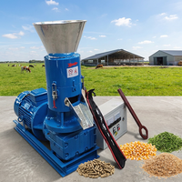 Moulin à granulés à rouleaux mobiles automatiques pour l'alimentation des volailles et les granulés de combustible biomasse