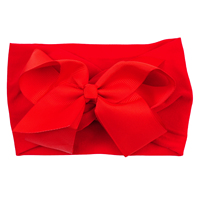 Nouveaux accessoires pour cheveux de bébé fille en coton doux tricoté, avec jolies bandeaux colorés à nœuds pour nouveau-nés