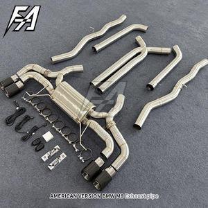 Silenciador de escape de válvula electrónica para BMW M850/M850i 4,4 T G14/G15/G16 2019-2023, tubo de escape trasero de gato de acero inoxidable - Product Image 4