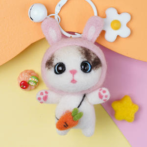 Kit <span class=keywords><strong>de</strong></span> Inicio para Fieltro <span class=keywords><strong>de</strong></span> <span class=keywords><strong>Agujas</strong></span> con Diseño <span class=keywords><strong>de</strong></span> Perro, con Instrucciones - Suministros <span class=keywords><strong>de</strong></span> Manualidades Ecológicos y Portátiles para Decoración del Hogar con Animales - Product Image 4