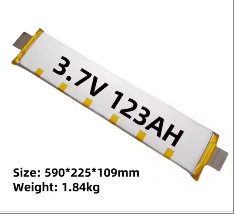 GanFeng 123AH 3 7V Semi solid