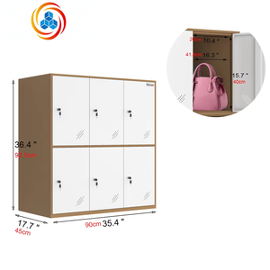 Closet Metal <b>Storage</b> Locker Bedroom Furniture <b>Wardrobe</b> Home Furniture for Babies and Kids Customization - Product Image 2