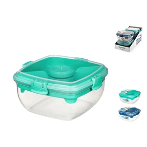 Sistema To Go <b>Lunch</b> <b>Box</b> 1.1L <b>With</b> Lid And <b>Compartment</b> For Meal Prep - Product Image 1