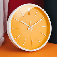 Jam Dinding Digital Dekoratif Motif Merak Modern Ukuran Besar Beli Online 3d